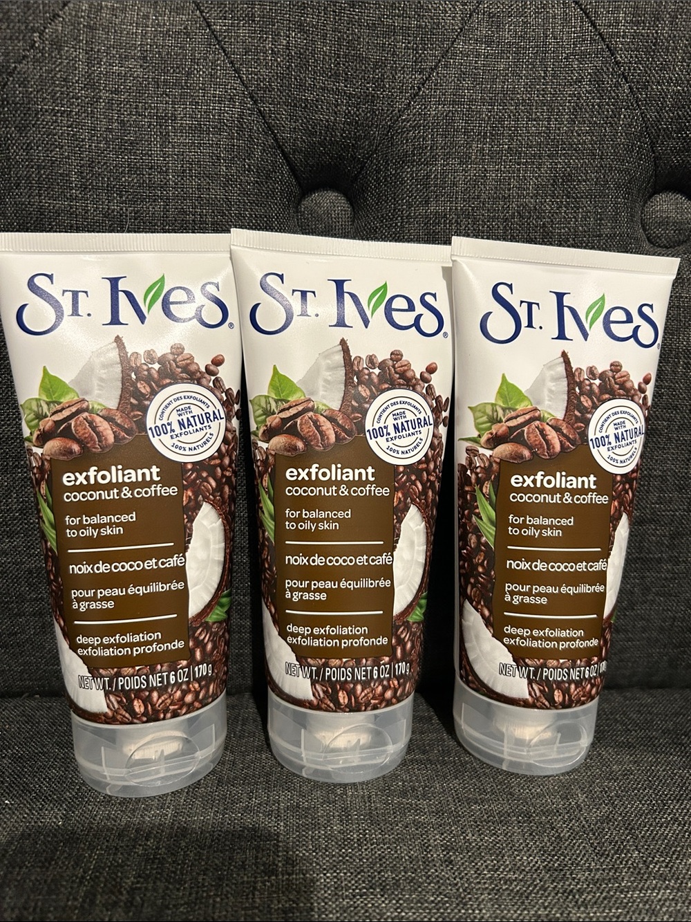 NEW 🆕 Lot of THREE St Yves Exfoliant Coconut & Coffee Facial Scrubs
